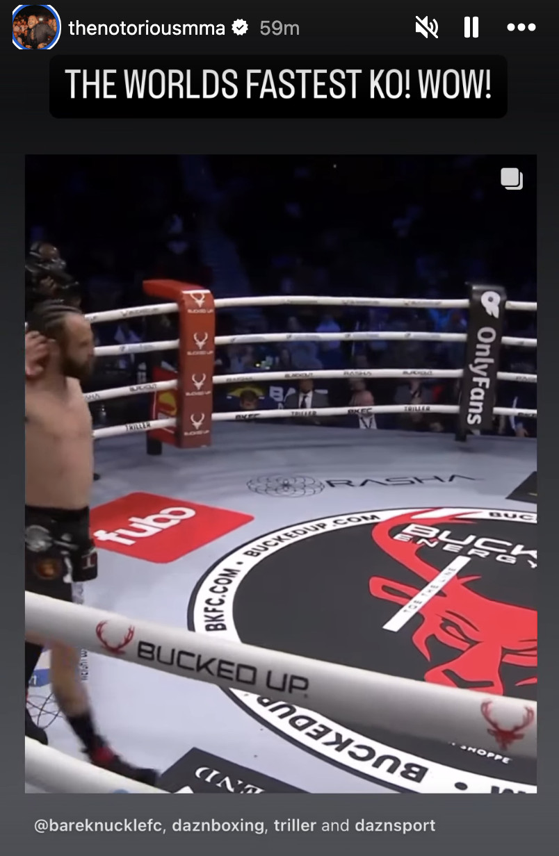 Mire a Justin Watson lograr un increíble nocaut en 2 segundos y el final más rápido en la historia de BKFC