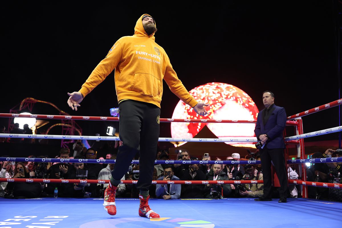 Oleksandr Usyk v Tyson Fury 2 - Entrenamiento abierto